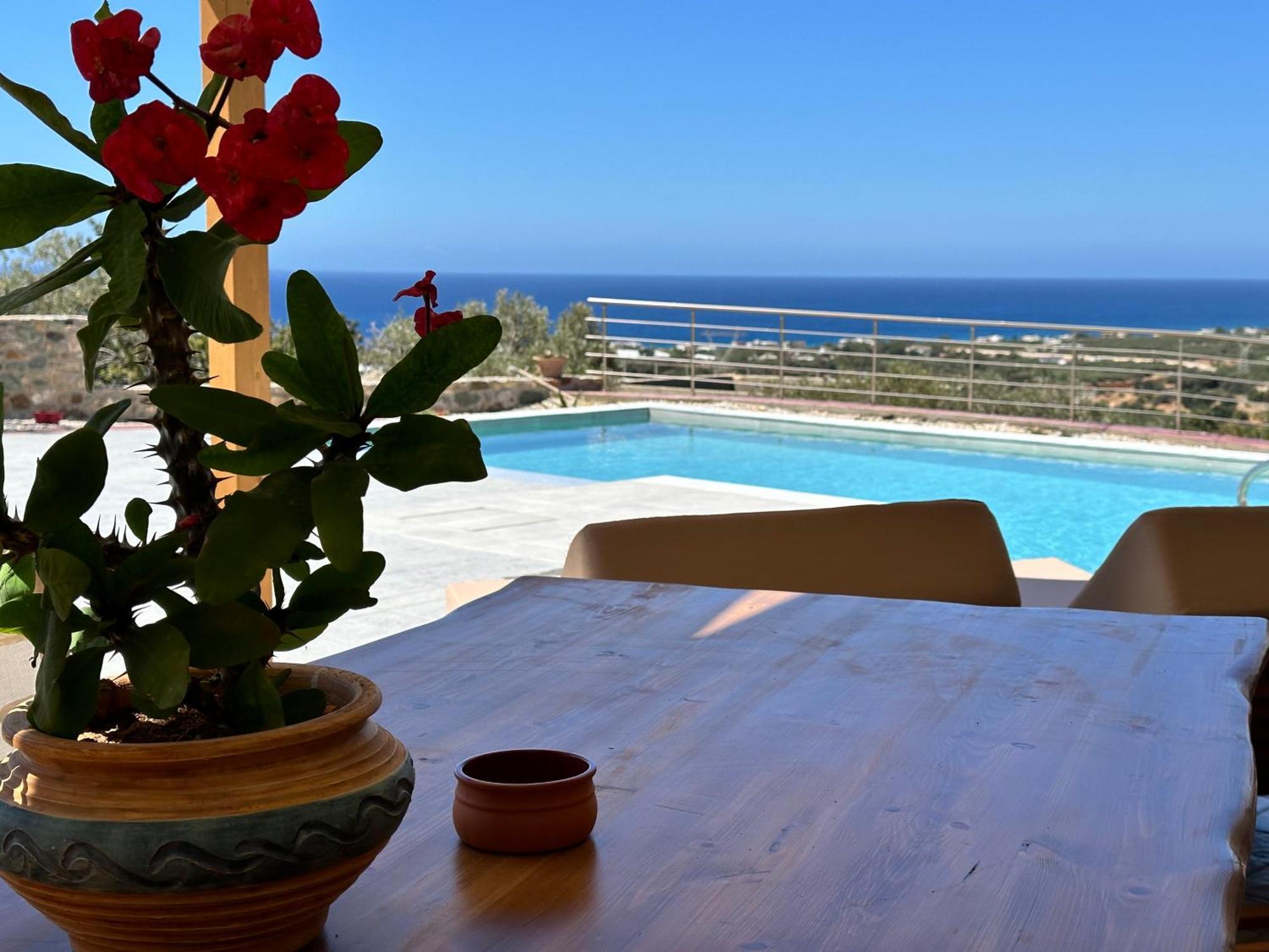 Mediterranean View Villa มากรีเยียลอส ภายนอก รูปภาพ