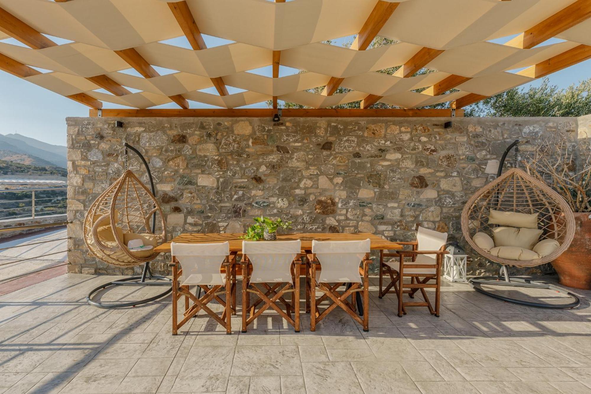 Mediterranean View Villa มากรีเยียลอส ภายนอก รูปภาพ