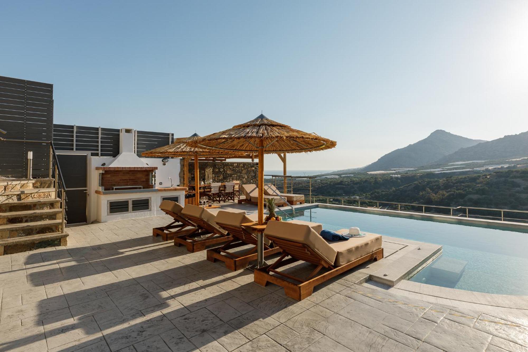 Mediterranean View Villa มากรีเยียลอส ภายนอก รูปภาพ