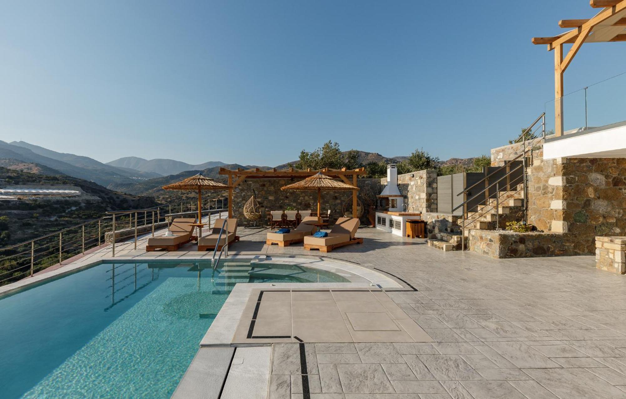 Mediterranean View Villa มากรีเยียลอส ภายนอก รูปภาพ