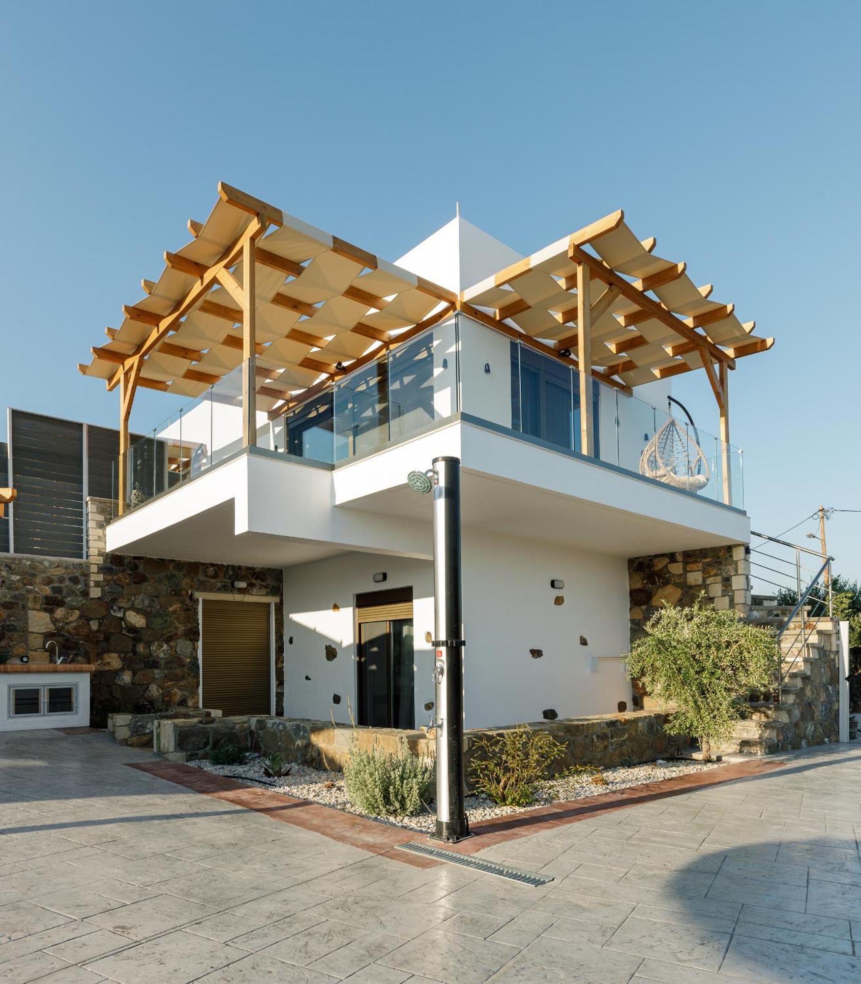 Mediterranean View Villa มากรีเยียลอส ภายนอก รูปภาพ