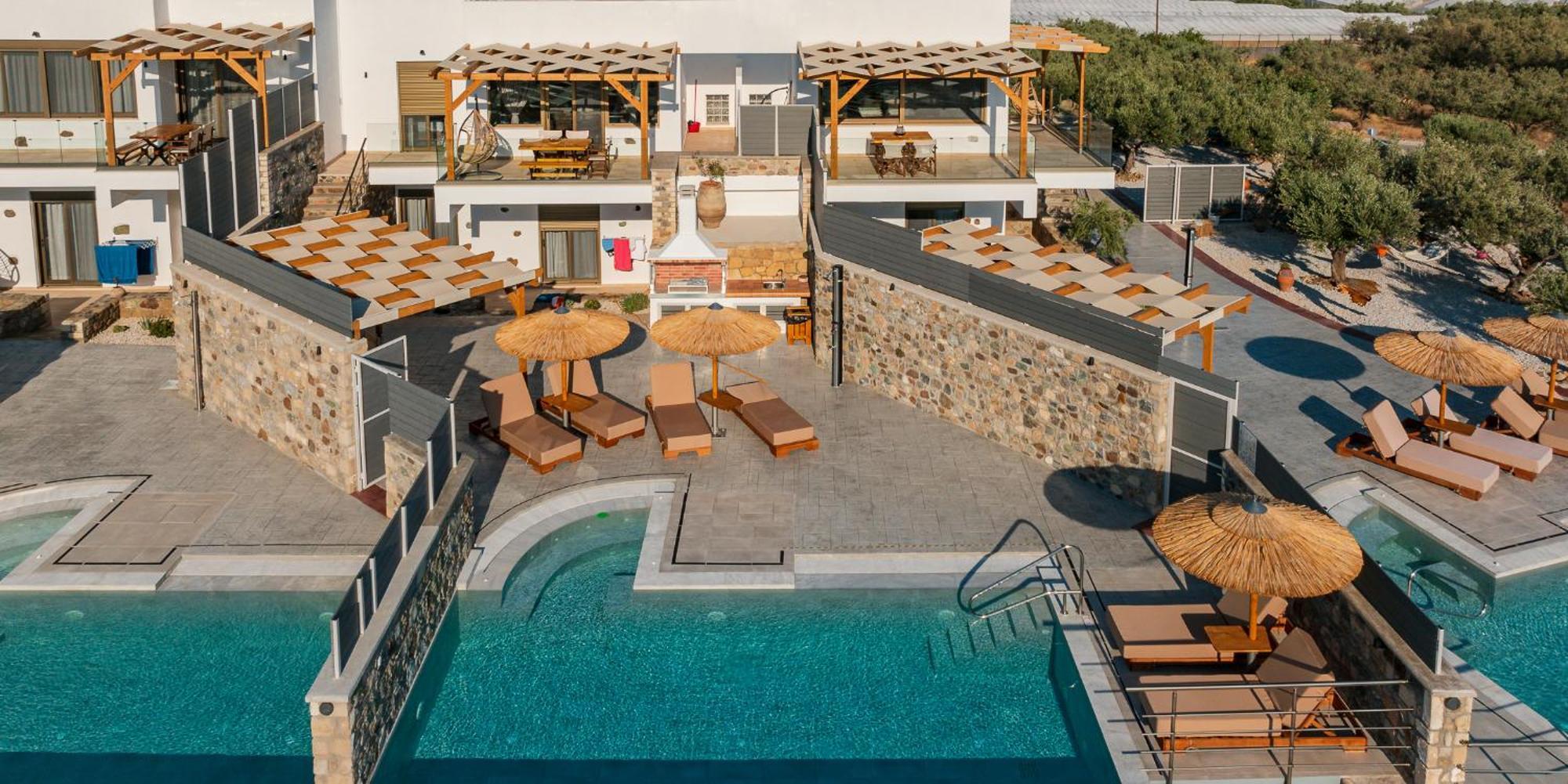 Mediterranean View Villa มากรีเยียลอส ภายนอก รูปภาพ