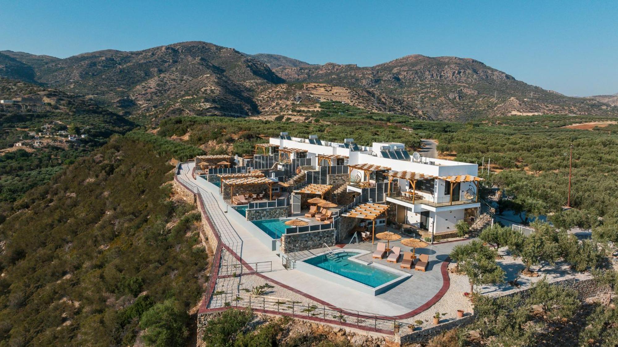 Mediterranean View Villa มากรีเยียลอส ภายนอก รูปภาพ
