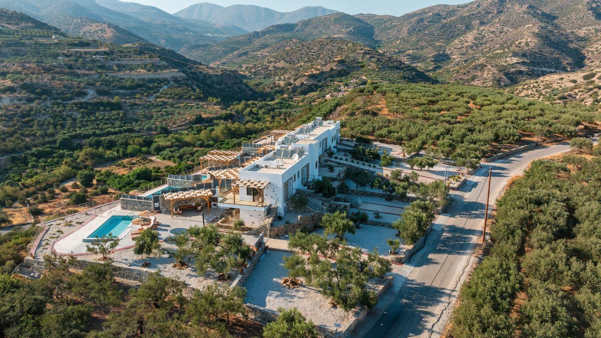 Mediterranean View Villa มากรีเยียลอส ภายนอก รูปภาพ