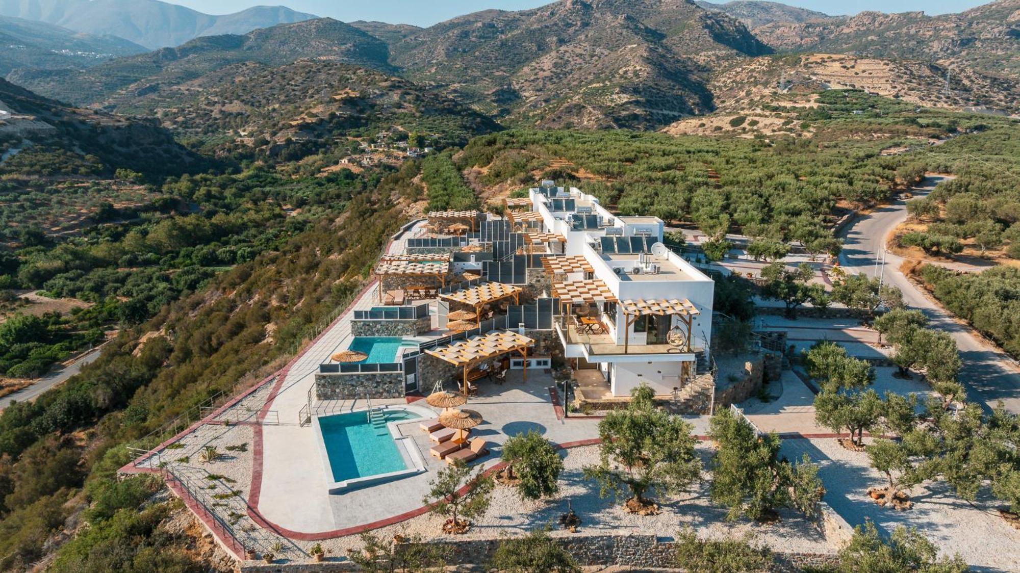 Mediterranean View Villa มากรีเยียลอส ภายนอก รูปภาพ